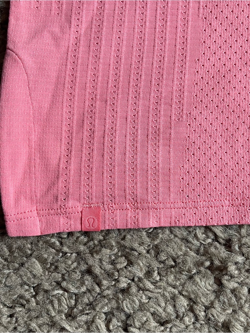 Lululemon Train to Be Tank Top Sz 6 In Raspberry Cream / Raspberry Cream - Picture 8 of 8